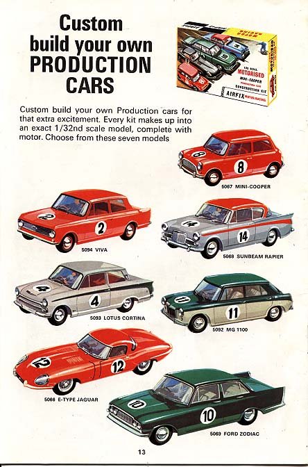 airfix model cars